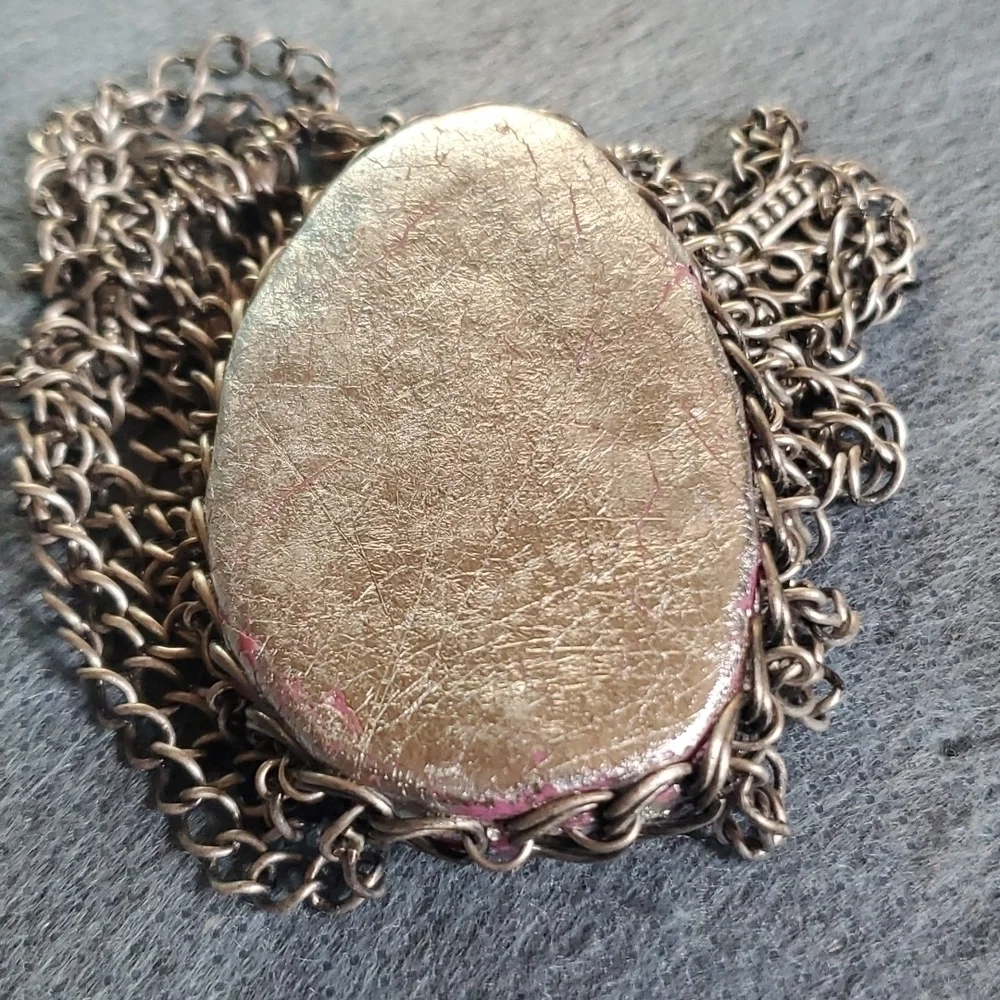 Rose Quartz Silver Stainless Steel Toggle Bracelet